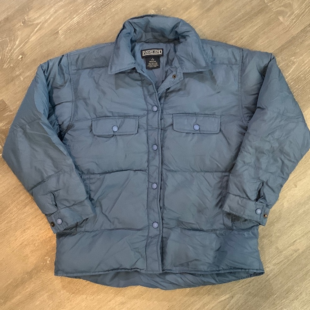 NWOT Lands End Puffer Jacket Size Small